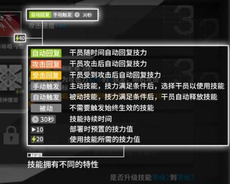 明日方舟技能上的闪电和三角是什么意思-明日方舟技能上的闪电和三角是什么意思详解