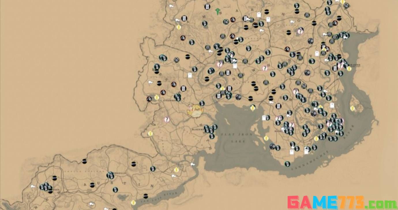 荒野大镖客2地图有多大 地图面积介绍