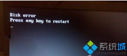 Win7系统电脑开机提示press any key to restart的解决方法