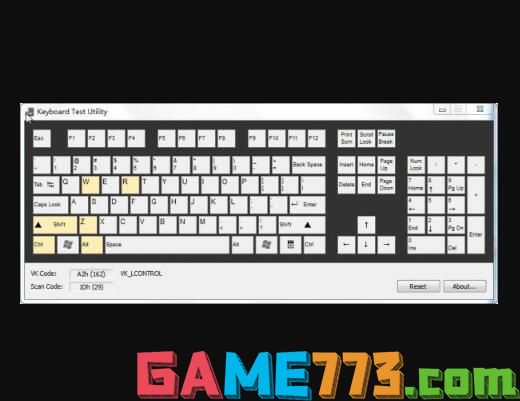 KeyboardTestUtility (键盘按键测试工具)