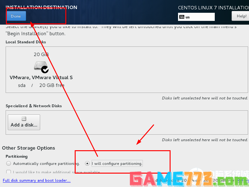 i wil configure partitioning