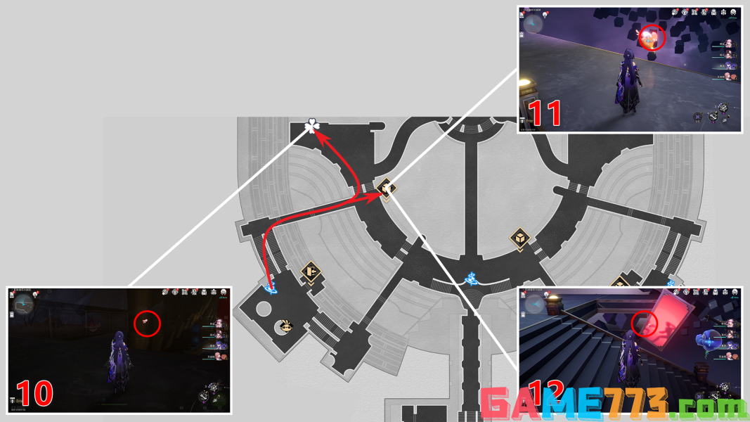 星穹铁道2.2匹诺康尼大剧院折纸小鸟收集 匹诺康尼大剧院20只小鸟路线图