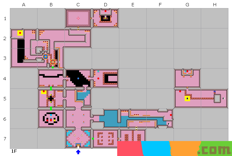 塞尔达传说大地之章地下迷宫地图