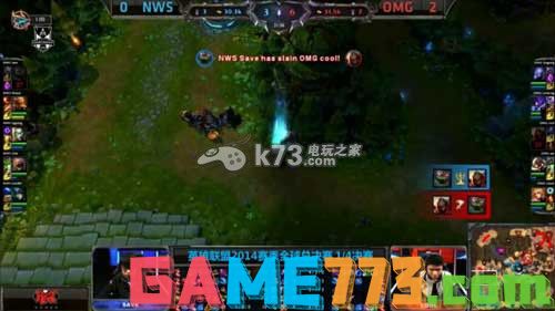 LOL英雄联盟S4釜山站OMG VS NJWS OMG晋级半决赛