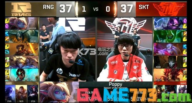 lol英雄联盟s6八强SKT vs 皇族比赛详情