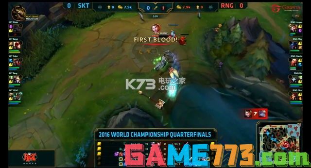 lol英雄联盟s6八强SKT vs 皇族比赛详情