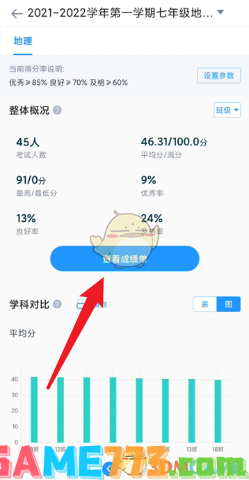 <b>好分数教师版</b>查看学生成绩方法