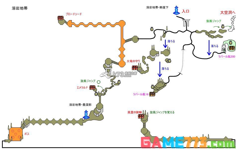 伊苏菲尔盖纳之誓约迷宫地图收录