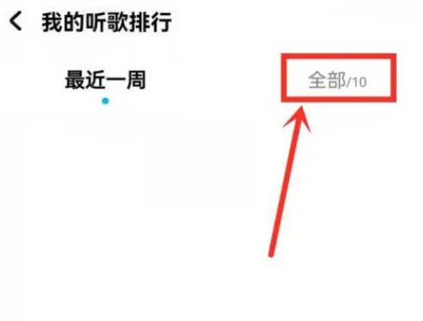 酷狗音乐怎么查看听歌排行?酷狗音乐查看听歌排行方法截图