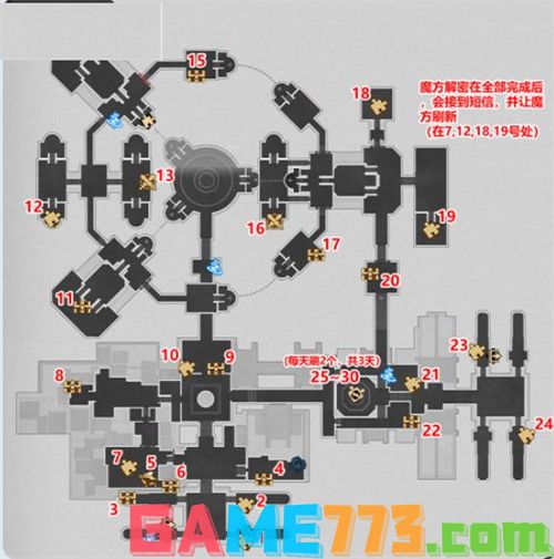 崩坏星穹铁道仙舟罗浮宝箱位置 崩坏星穹铁道仙舟罗浮宝箱攻略