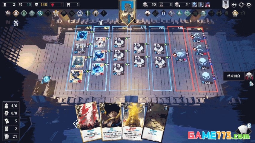 策略卡牌黑马凛冬前线 FrostBound从冰雪绝境中杀出