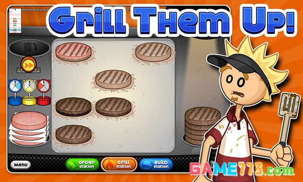 老爹汉堡店中文版游戏截图2