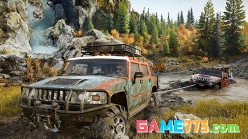 雪地奔驰安卓汉化版截图1