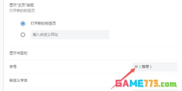 谷歌浏览器怎么修改浏览器字号大小