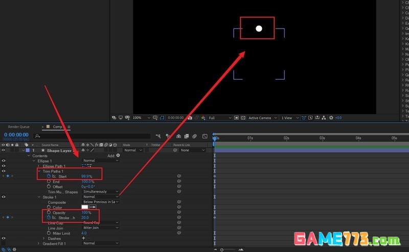 AE怎么制作生长成曲线的动画效果