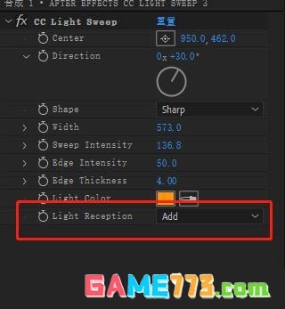 AE如何制作Light Sweep扫光效果