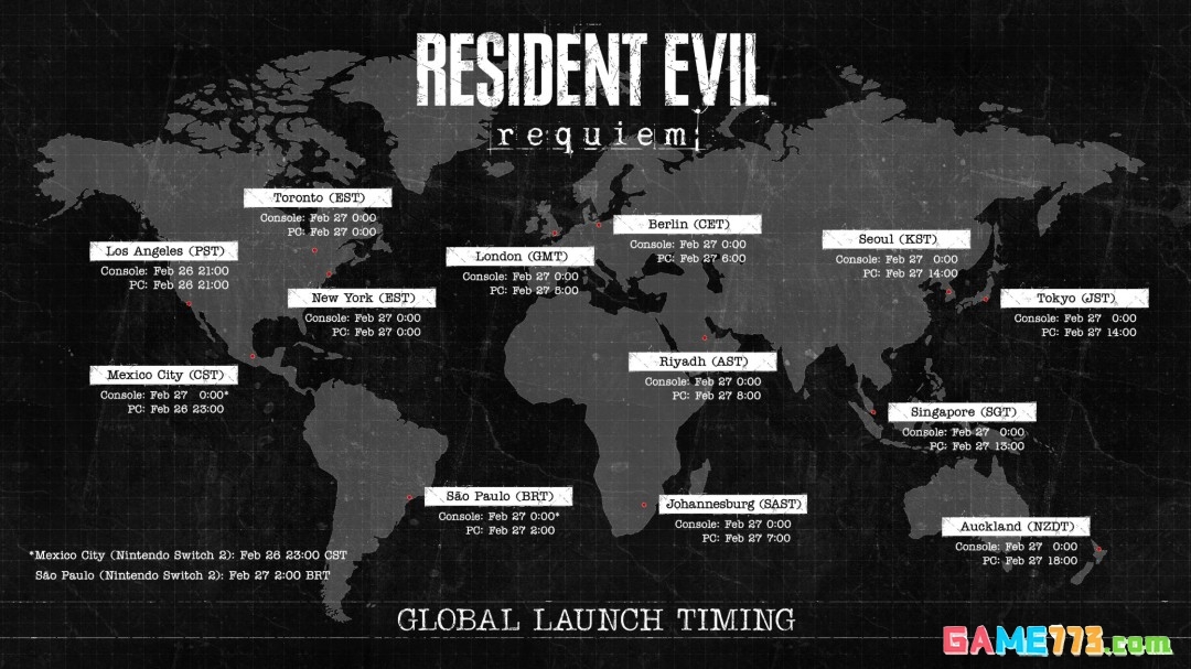 《生化危机9》全球解锁时间公开 国内PC明天下午1点