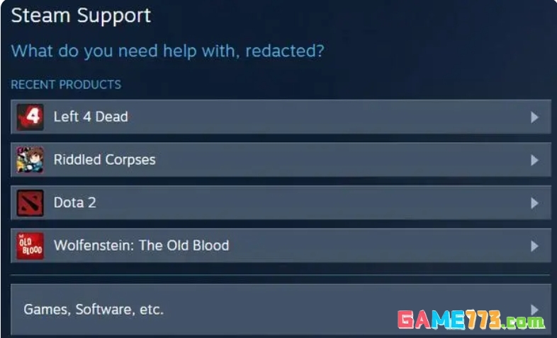 Steam退款申请在哪里