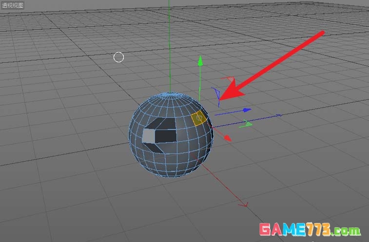 Cinema 4D怎么使用断开连接抠出模型中的一个面