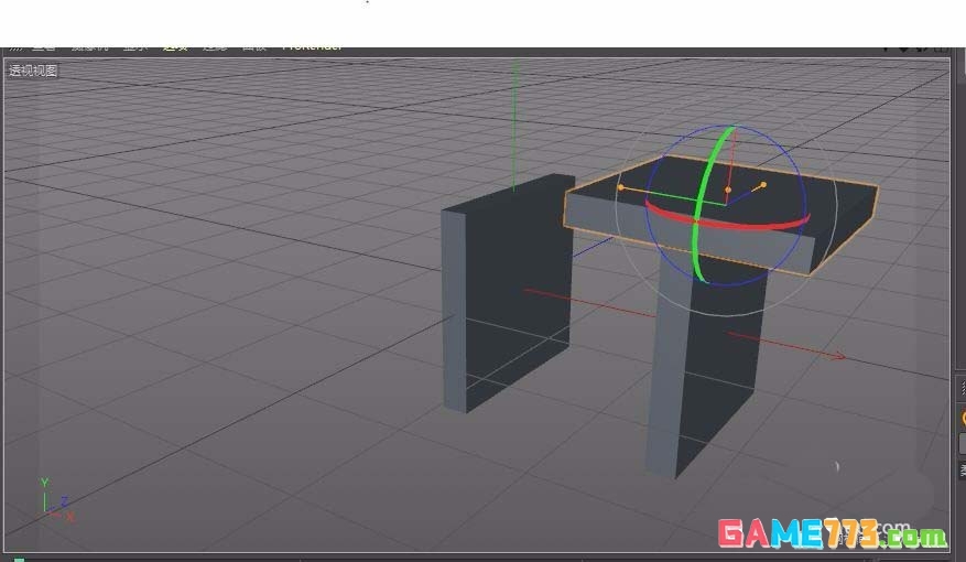 Cinema 4D怎么建模立体的小石凳模型