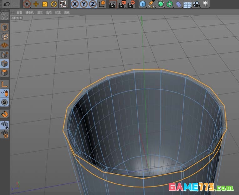 C4D怎么建模杯子