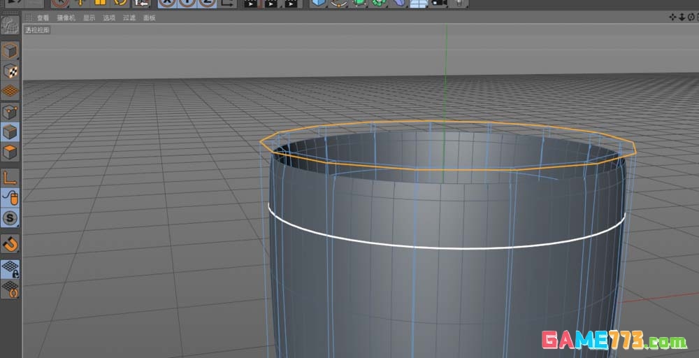 C4D怎么建模杯子