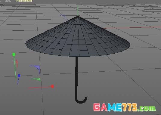 MaxonCinema 4D怎么制作雨伞模型