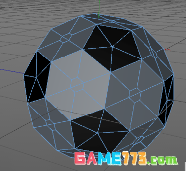 C4D怎么绘制一个立体逼真的足球模型