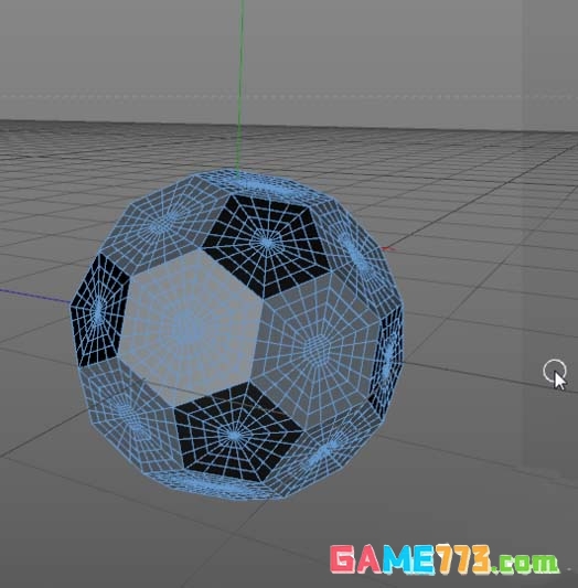 C4D怎么绘制一个立体逼真的足球模型