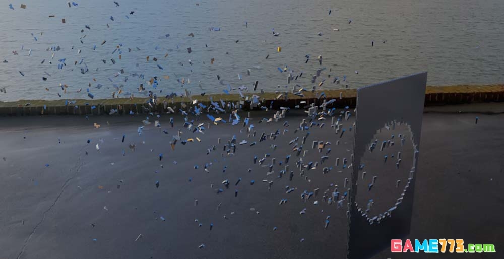 C4D怎么制作镜子破碎的效果