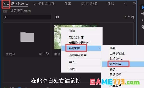 Premiere视频怎么制作一半黑白一半彩色效果