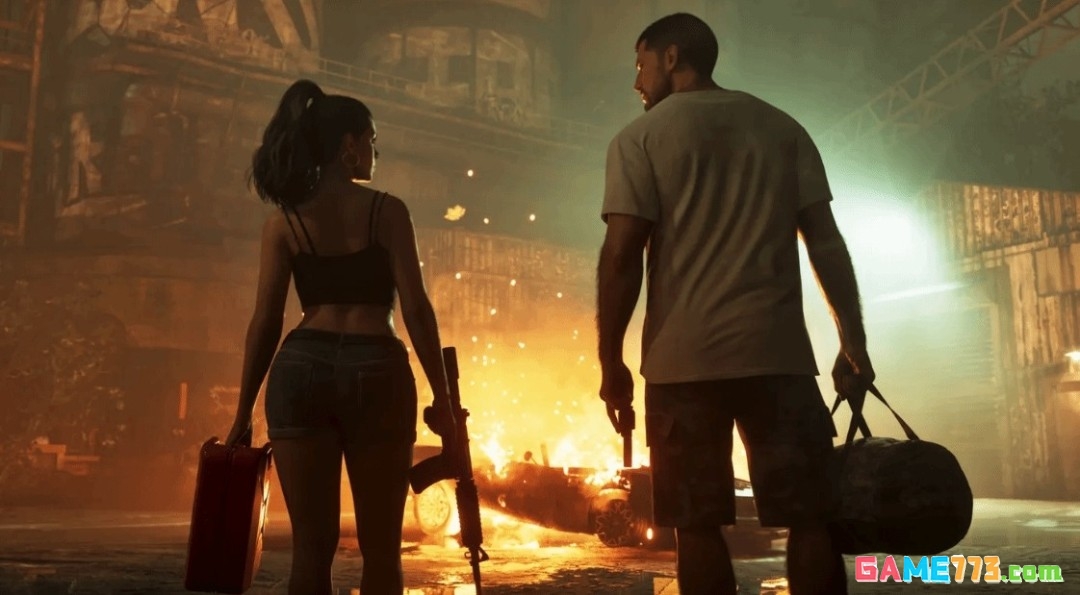 《GTA6》26分钟加长版演示:画面飞跃 情侣活动丰富