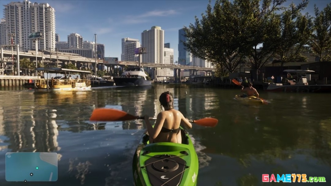 《GTA6》26分钟加长版演示:画面飞跃 情侣活动丰富