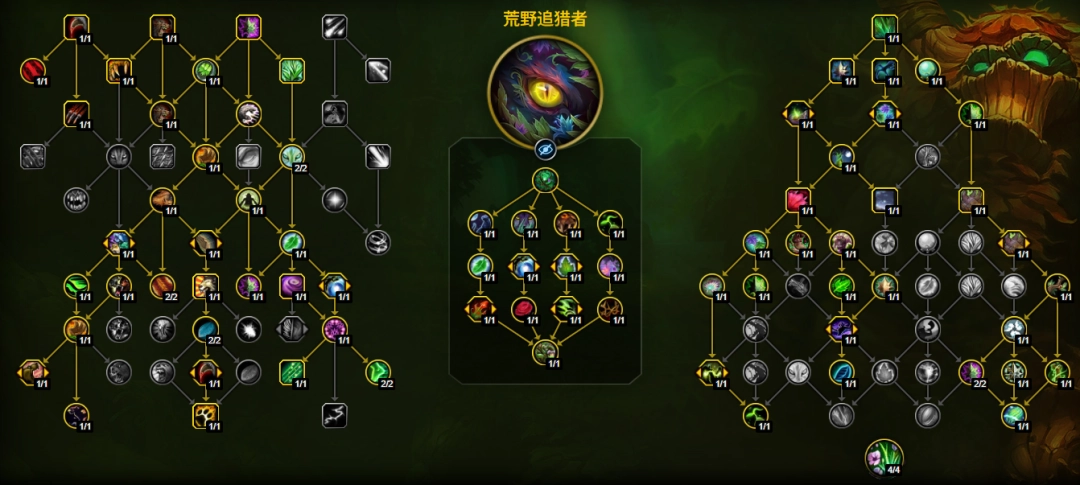 魔兽世界12.1奶德大米天赋加点一览