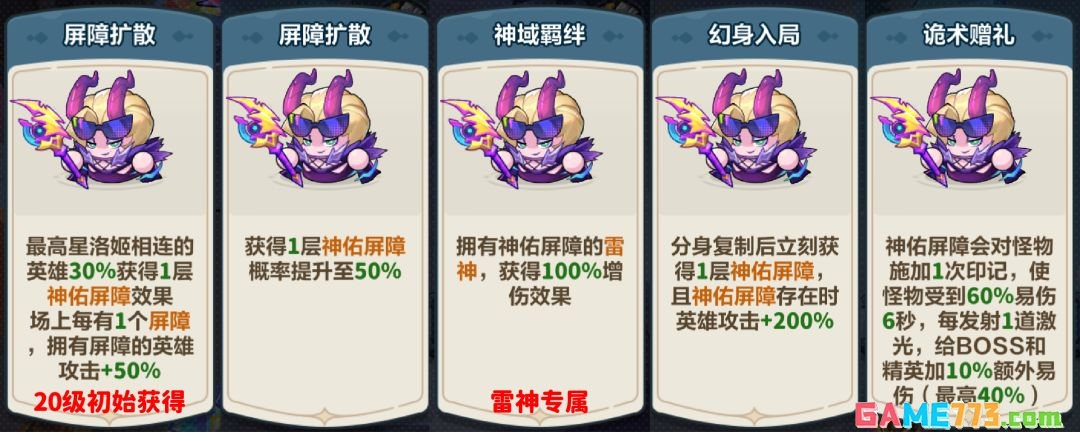 永远的蔚蓝星球洛姬局内词条解析