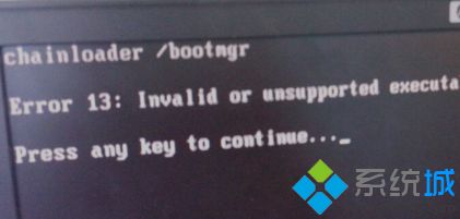 Win7系统开机提示press any key to continue怎么解决