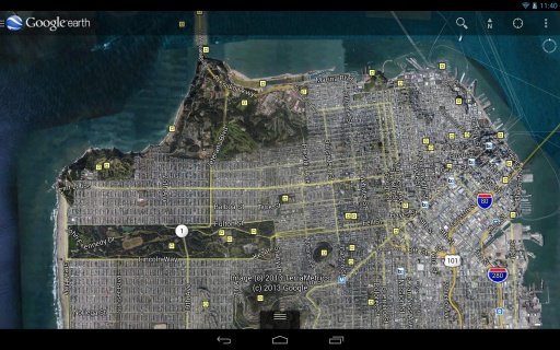 谷歌地球2024高清卫星地图手机版截图3