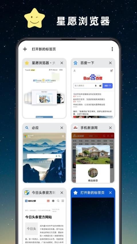 星愿浏览器app截图2