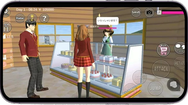 SAKURA SchoolSimulator樱花校园模拟器谷歌版原版安装包中文版截图4