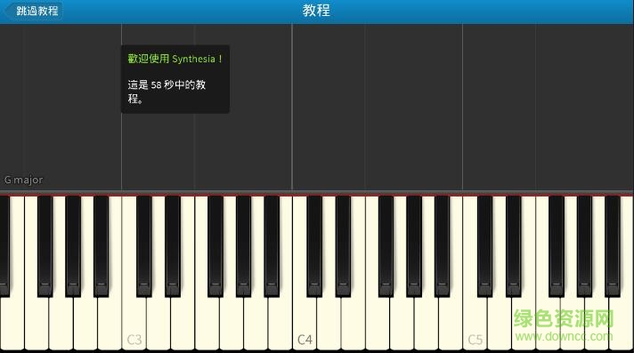 模拟钢琴synthesia piano手机版截图1