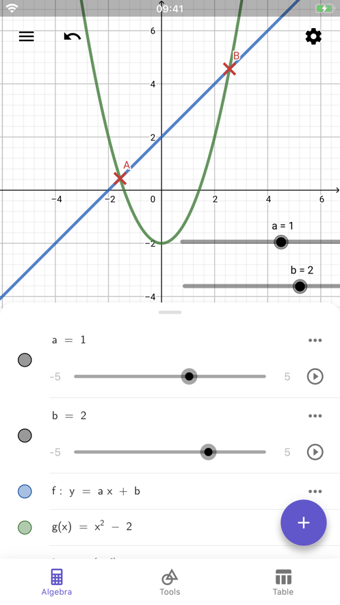 GeoGebra app截图2