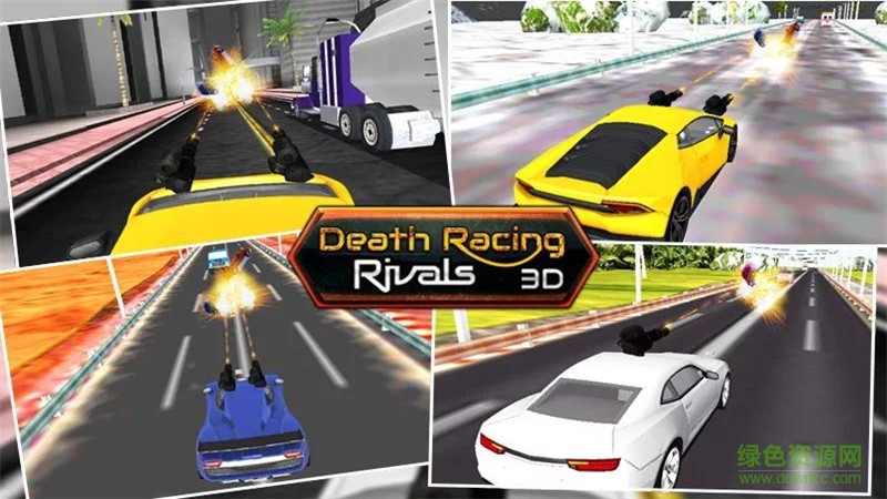 死亡赛车(Death Racing Rivals 3D)截图1