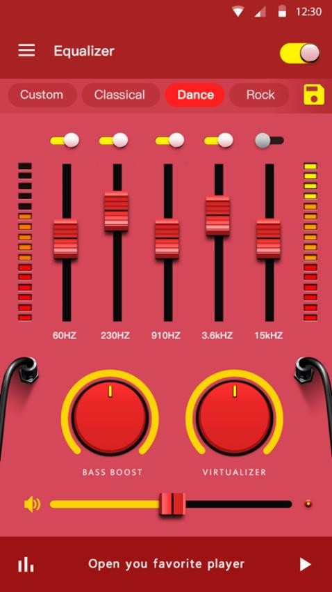 均衡器和低音助推器app截图2