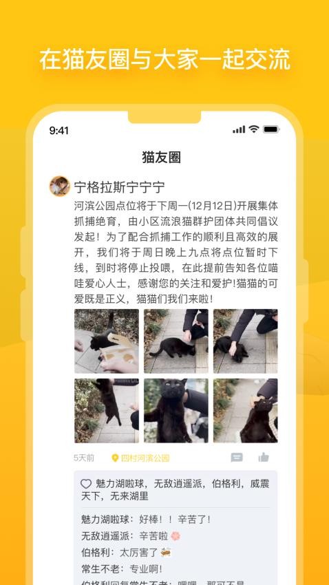 哈啰街猫app截图3