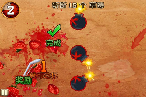 水果忍者穿靴子的猫(Fruit Ninja PiB)截图3