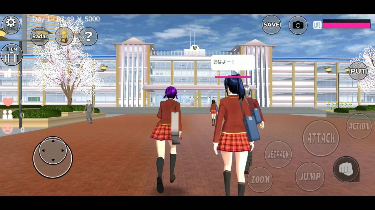 樱校更新版本（SAKURA SchoolSimulator）截图3