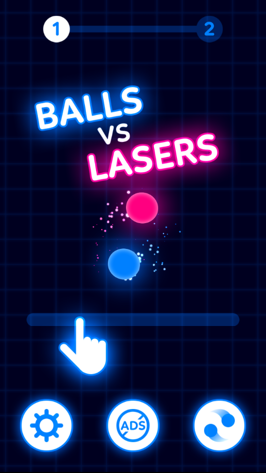 Balls vs Lasers(球VS激光游戏)截图1