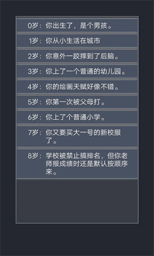 人生重开模拟器最新解锁版截图1