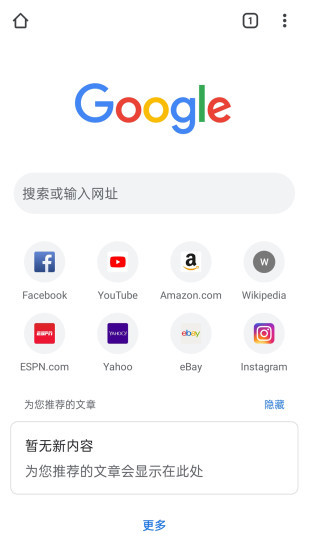 谷歌浏览器官方版截图1