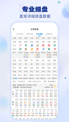 玄易八字排盘(免费版)截图4